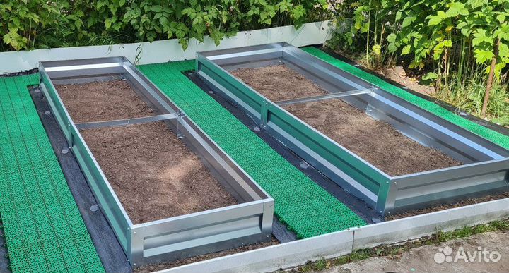 Грядка оцинкованная 1х3м (высота 20см)