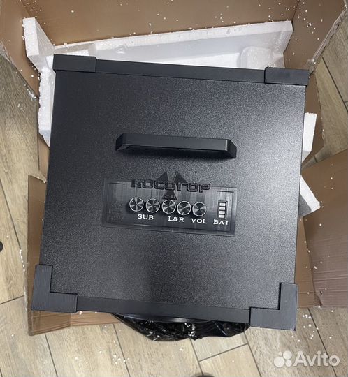 Мощная колонка ручной работы 