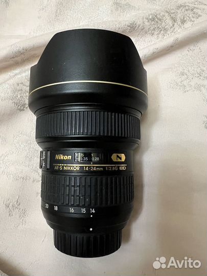 Объектив Nikon AF-S nikkor 14-24 mm 1:2.8G ED