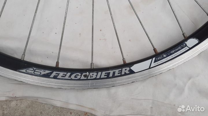 Колесо диск обод для велосипеда 26