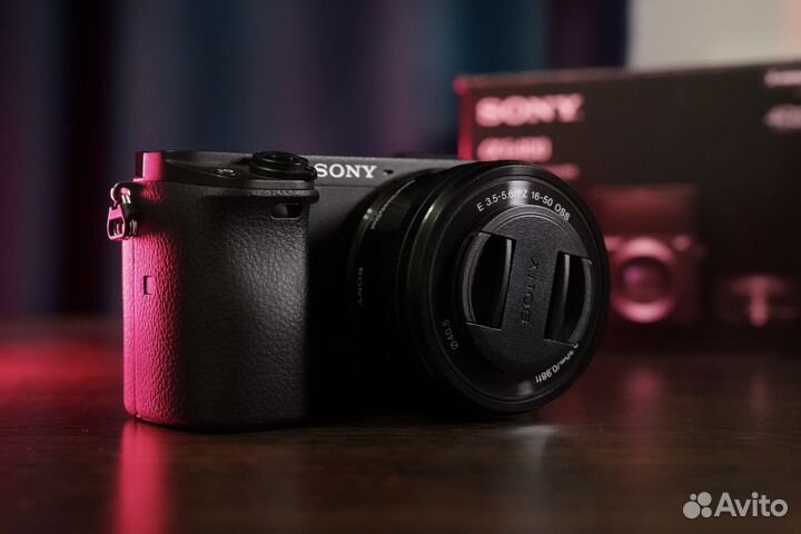 Компактный фотоаппарат sony a6400