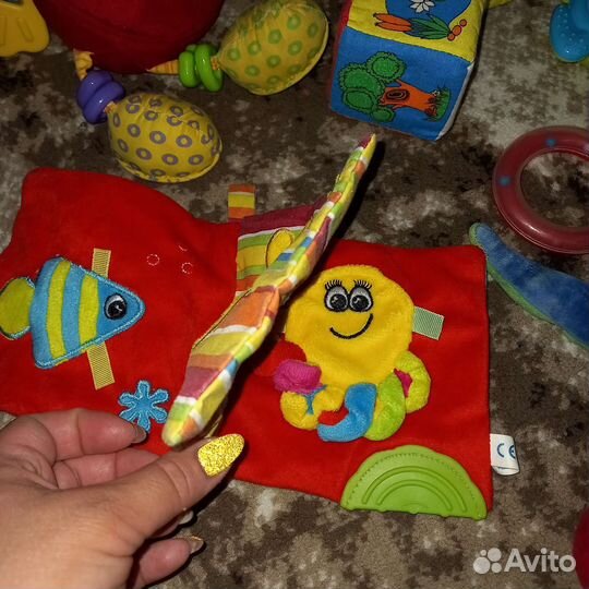 Развивающие игрушки, игрушки пакетом