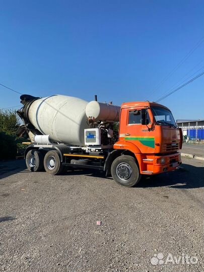Автобетоносмеситель КАМАЗ 6520-61, 2008