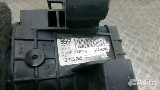 Радиатор интеркуллера opel meriva B (HNI07KC01)