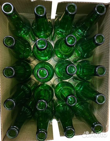 Бутылки пивные 0.5л коробка (20шт)