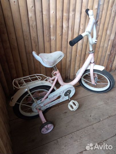 Детский велосипед 14 дюймов для девочки