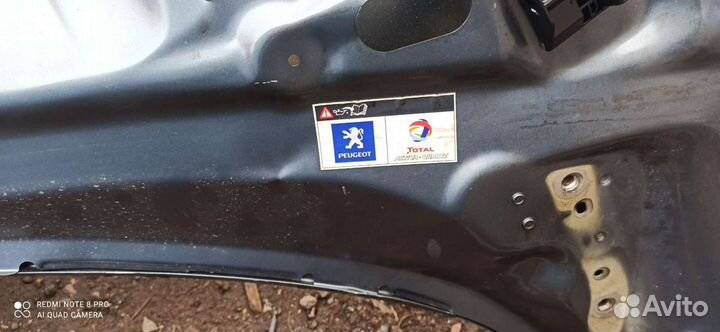 Капот для Peugeot 308