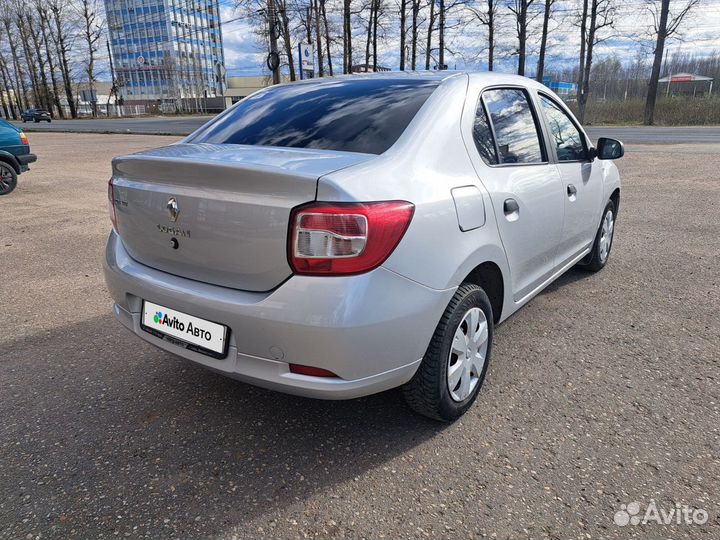 Renault Logan 1.6 МТ, 2017, 99 000 км