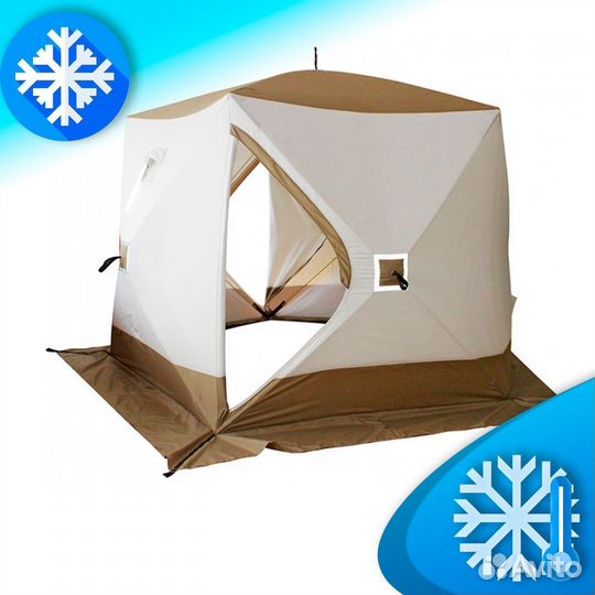 Зимняя палатка пятигранная следопыт premium 1,8Х19