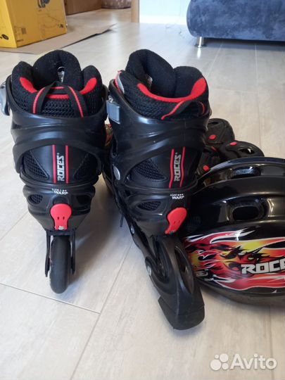 Набор ролики защита шлем