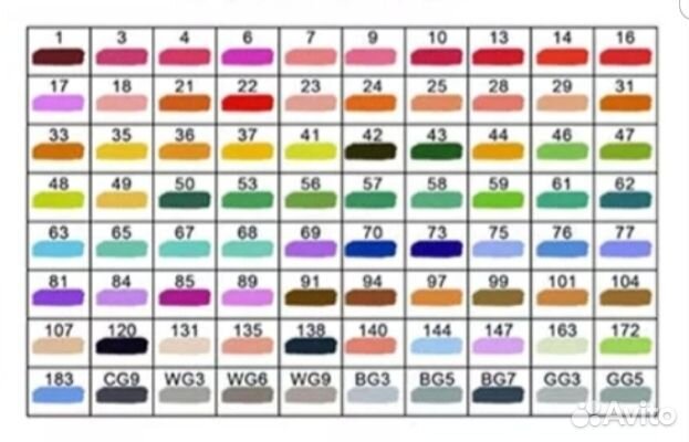 Маркеры для рисования