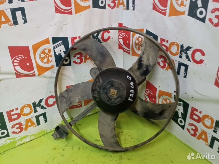 Вентилятор охлаждения Skoda Fabia 2