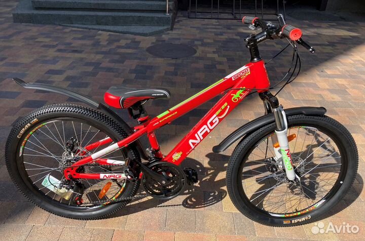 Новый велосипед NRG Gecko 24”(21ск,диск)