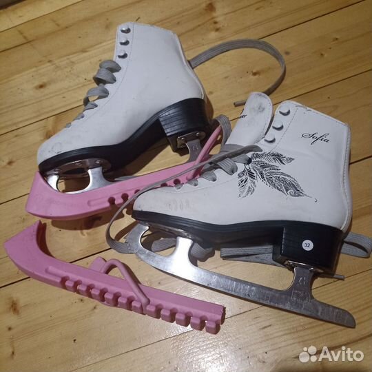 Коньки фигурные для девочки 32р