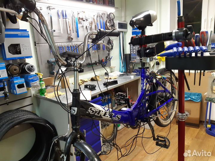 Ремонт велосипедов. Сборка