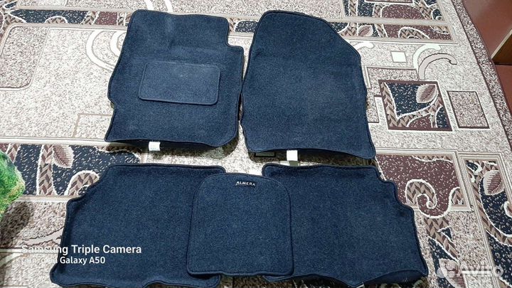 Коврики ворсовые на ниссан альмера2013г. в