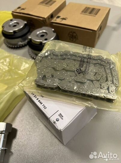 Комплект оригинальных цепей грм бмв N52