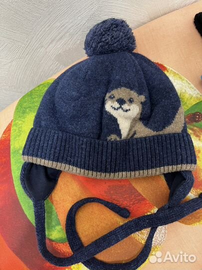 Шапка totti для мальчика 50-52 размер