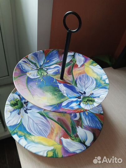 Ваза для фруктов фарфор