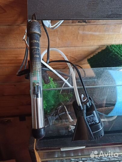 Аквариум 20 л + фильтр и термолегулятор