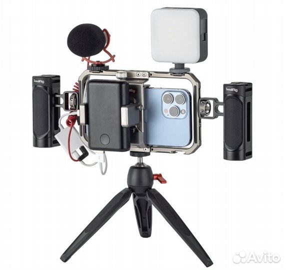 Клетка с боковыми ручками SmallRig для смартфона