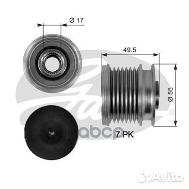 Муфта генератора OAP7086 (7789-10057)