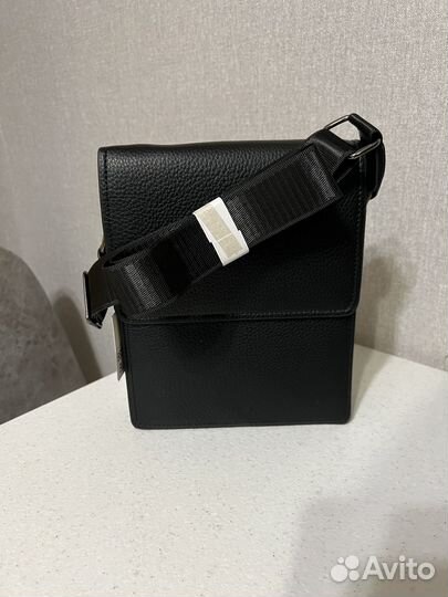 Мужская кожаная сумка новая
