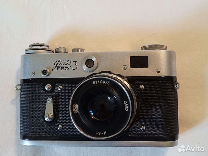 Фотоаппарат фэд 3 с ушками для ремня