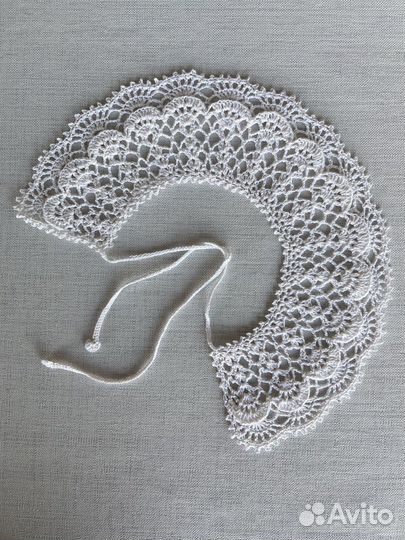 Вязанный воротник детский