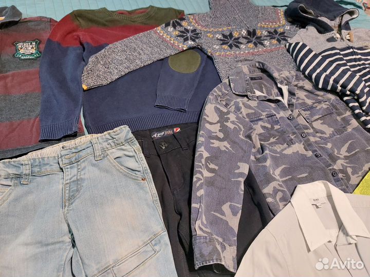Одежда для мальчика пакетом 122 128