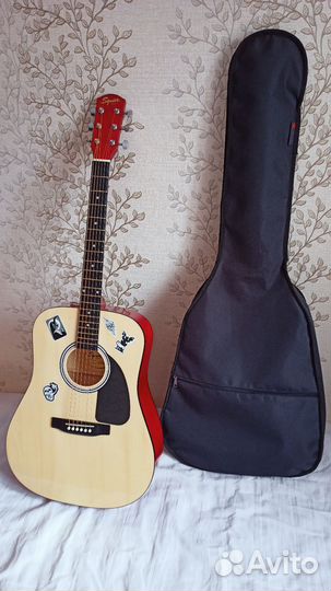 Акустическая гитара fender squier