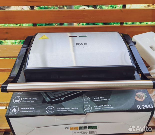 Новая электрогриль RAF 750Вт