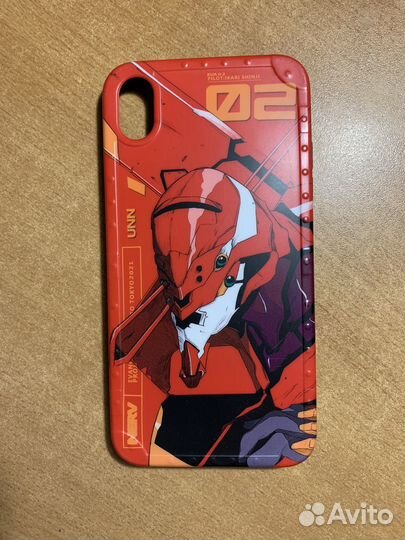 Чехлы iPhone XR Евангелион Аска Синдзи Ева 01 02