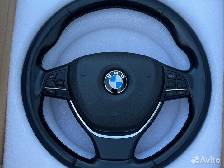 Руль на BMW f 10 с подогревом