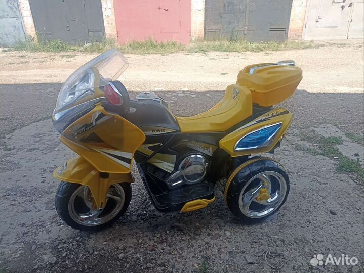 Детский мотоцикл на аккумуляторе бу