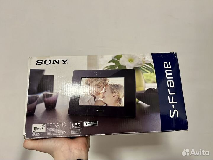 Цифровая фоторамка sony dpf a-710