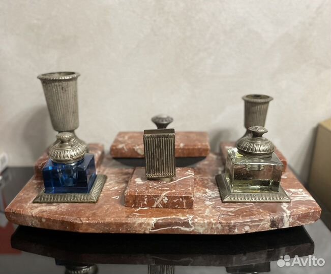 Письменный набор из камня