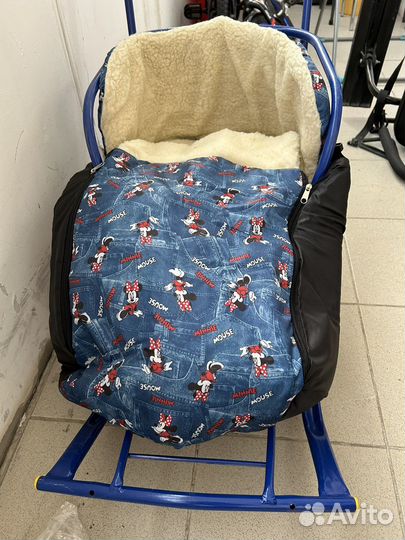 Коляска санки