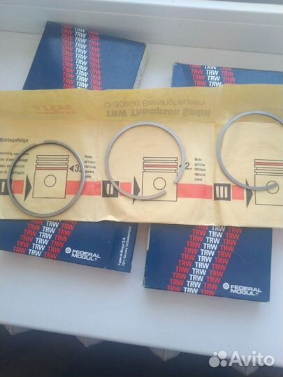 Поршневые кольца TRW 76,50 made in Germany