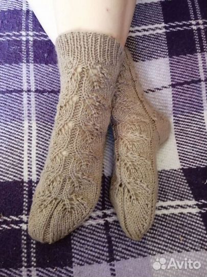 Носки вязаные ручной работы