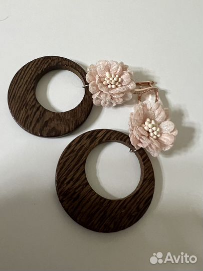 Серьги hand made