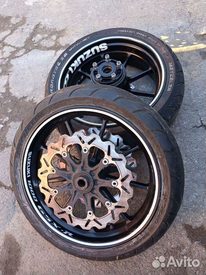 Диски колёсные диски тормозные 120/70/17 190/50/17