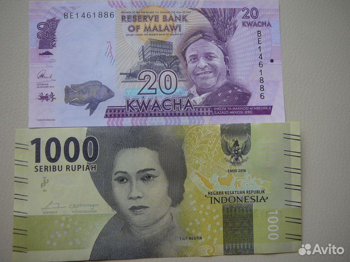 25 банкнот. Пресс. UNC. Лот №1