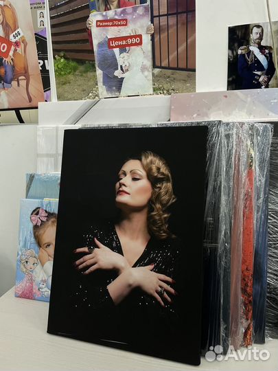 Портрет по фото на холсте