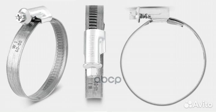 Хомут. torro, W1 50-70, шир.12 мм., оцинк. сталь