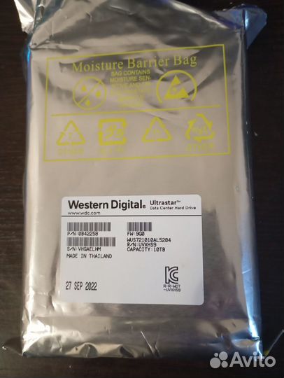 Wd Ultrastar dc hc330 10 Tb