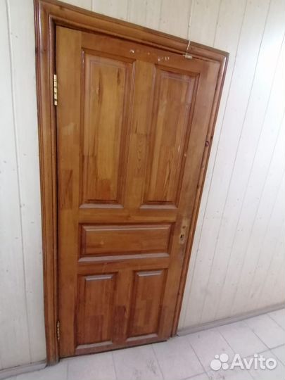Двери б/у клееной брус