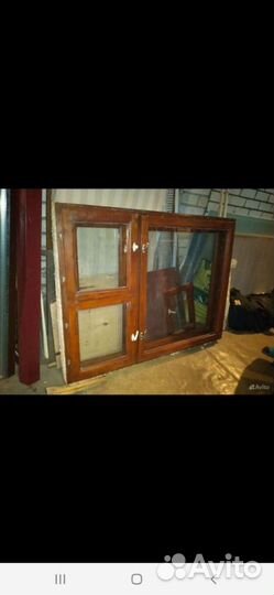 Деревянные оконные рамы бу
