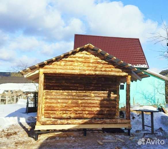 Сруб бани 4х4+2м, с Доставкой