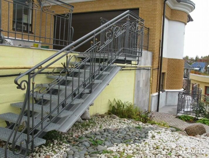 Входная группа. Уличная лестница